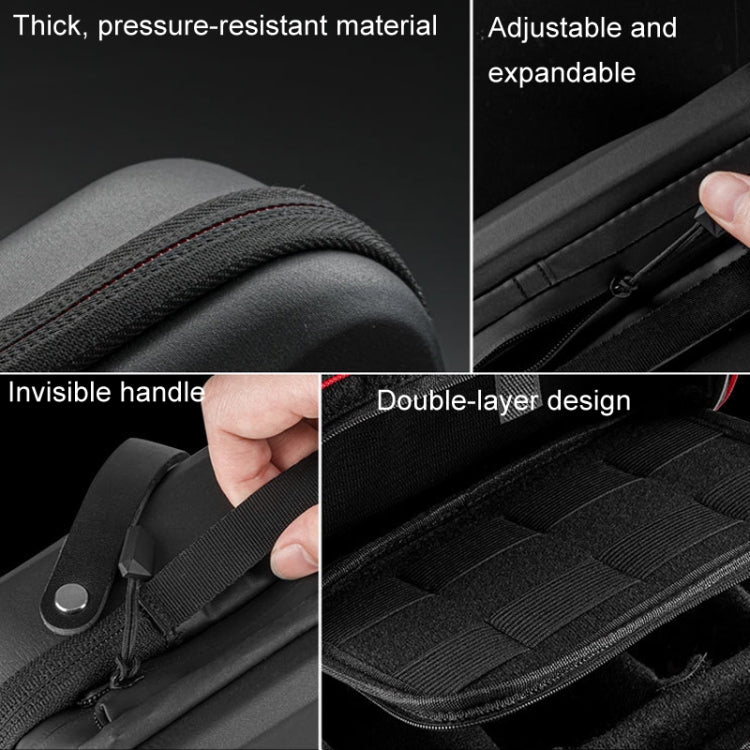 TELESIN GP-PRC-278-02 Upgraded Expanded Version Camera Portable Handheld Storage Bag Sports Camera Case, Upgraded Expanded Version