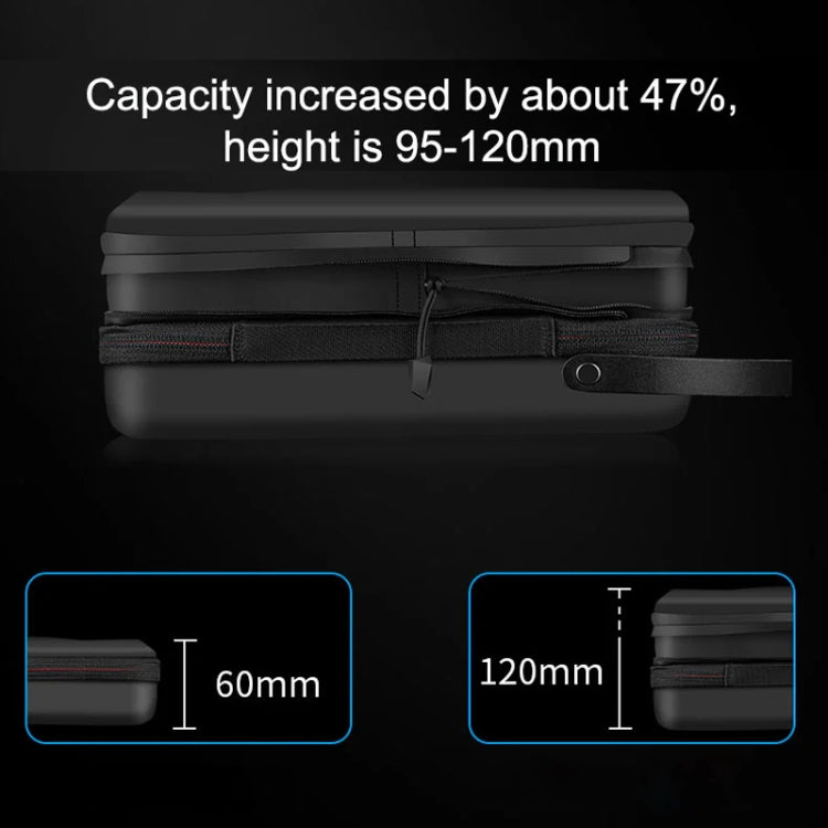 TELESIN GP-PRC-278-02 Upgraded Expanded Version Camera Portable Handheld Storage Bag Sports Camera Case, Upgraded Expanded Version