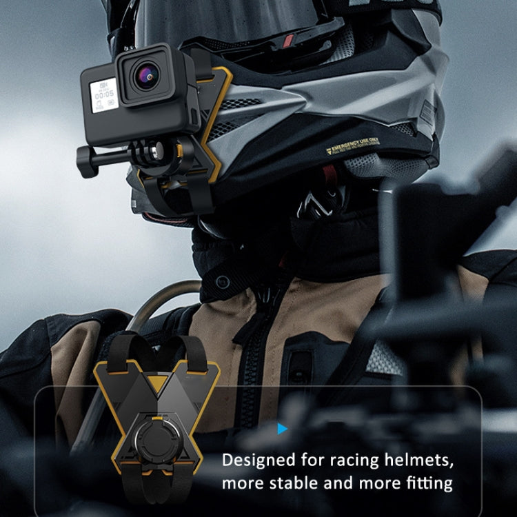 Magnetic Quick Release Motorcycle Helmet Chin Stand Mount, For  Action Camera, For Smart Phone