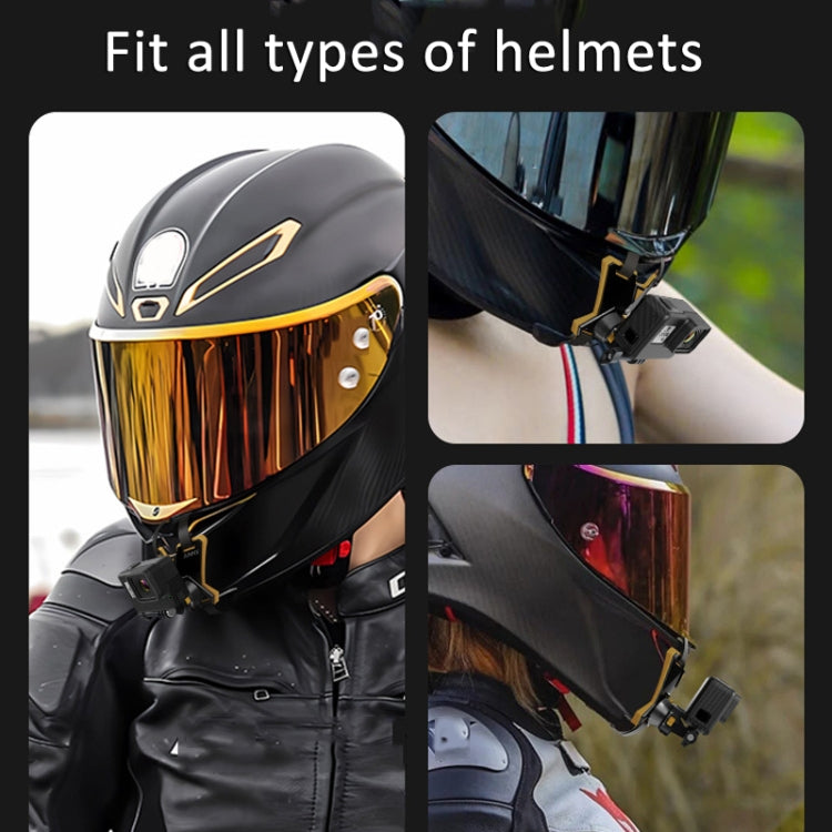 Magnetic Quick Release Motorcycle Helmet Chin Stand Mount, For  Action Camera, For Smart Phone