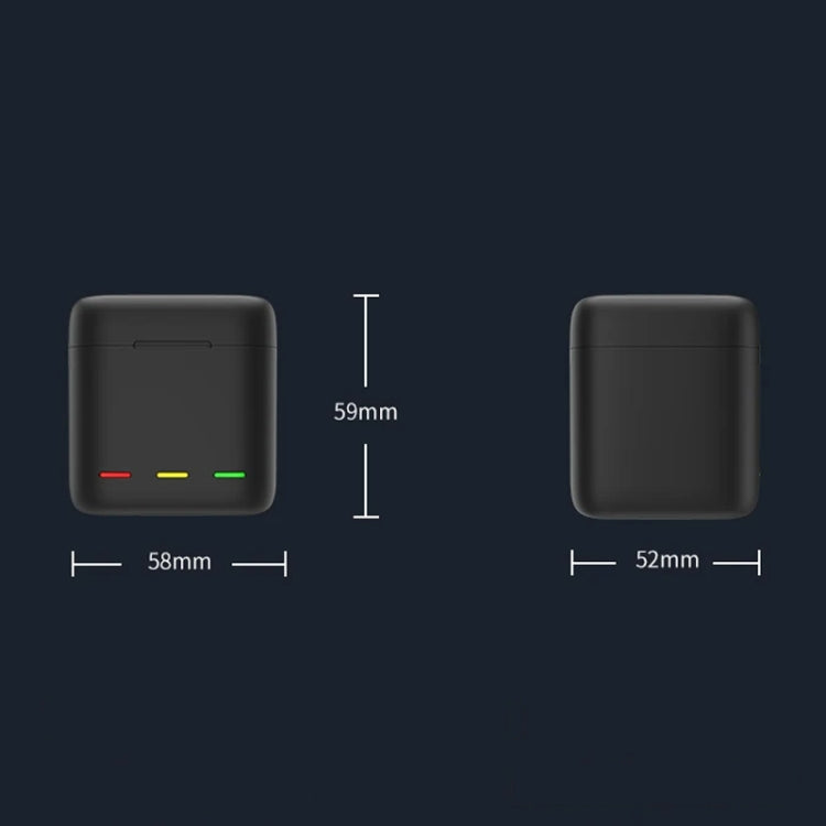 TELESIN GP-BCG-901 Storage Battery Charging Box For GoPro HERO12 Black / HERO11 Black / HERO10 Black / HERO9 Black, GP-BCG-901