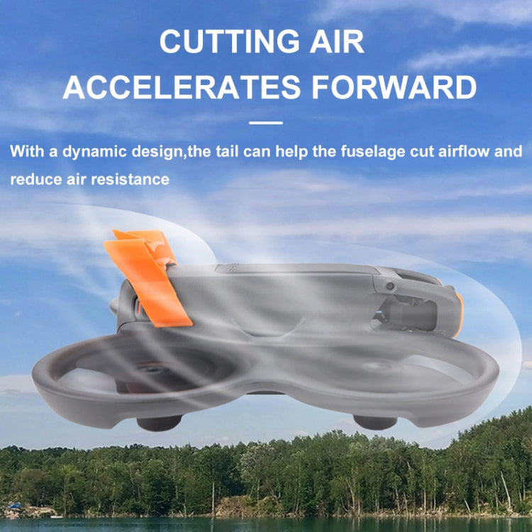 For DJI Avata 2 CQT Adhesive Airflow Cutting Flight Tail for Drones