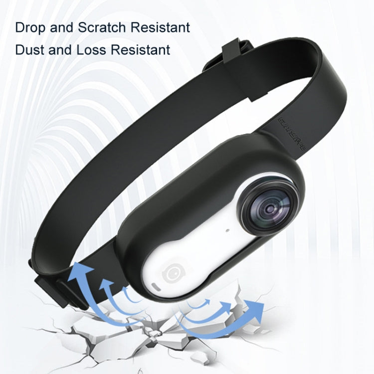 For Insta360 GO 3 / 3S Sunnylife IST-Q9335 Camera Silicone Case Wristband Bicycle Strap Expanding Accessories, For Insta360 GO 3 / 3S