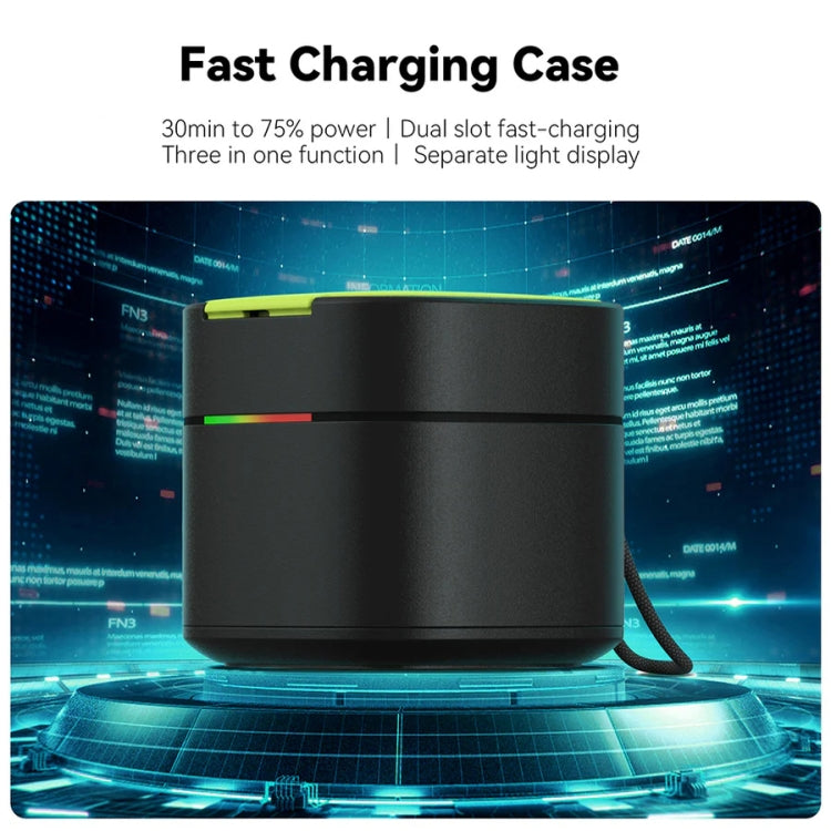 TELESIN GP-FCK-B11 Fast Charged Battery Storage Charging Box For GoPro HERO12 Black / HERO11 Black / HERO10 Black / HERO9 Black, GP-FCK-B11