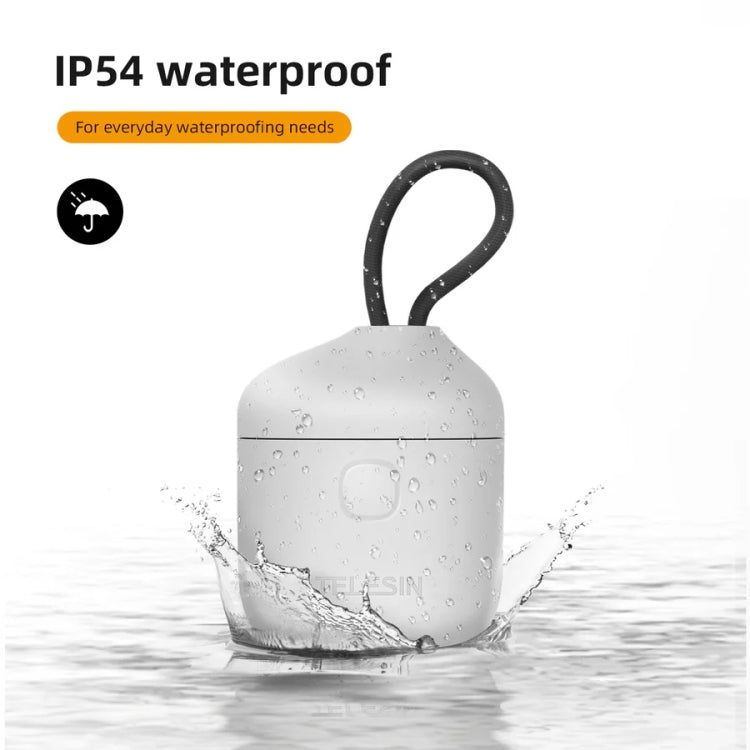 TELESIN GP-BTR-904-GY Storage Battery Charging Box For GoPro HERO12 Black / HERO11 Black / HERO10 Black / HERO9 Black, GP-BTR-904-GY