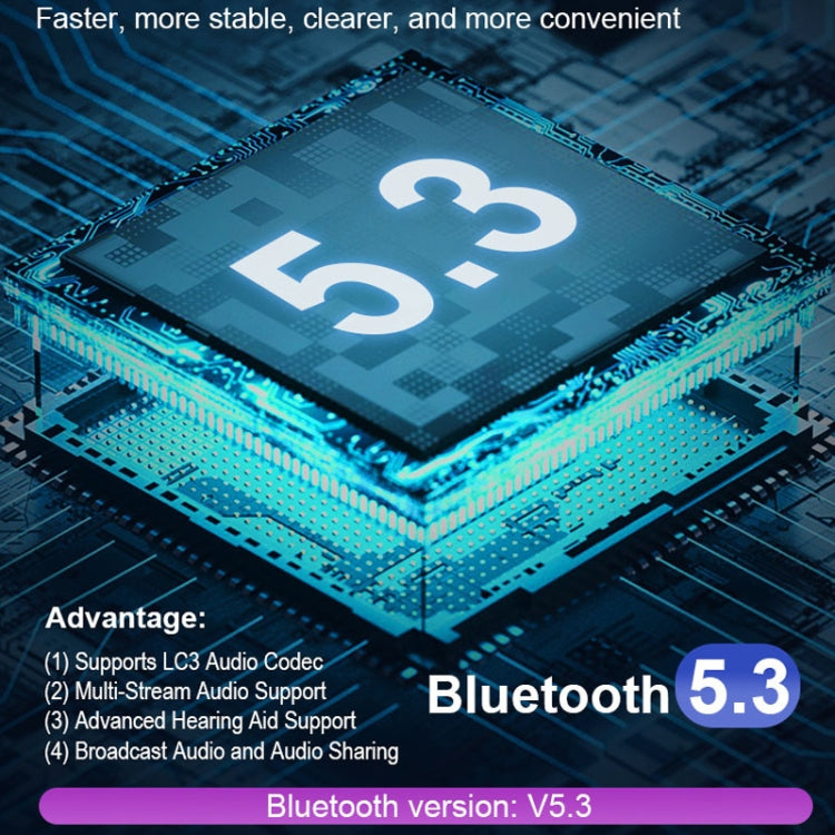 Récepteur audio Bluetooth 5.3 T60, émetteur, autoradio, USB, FM, Bluetooth, 2 en 1