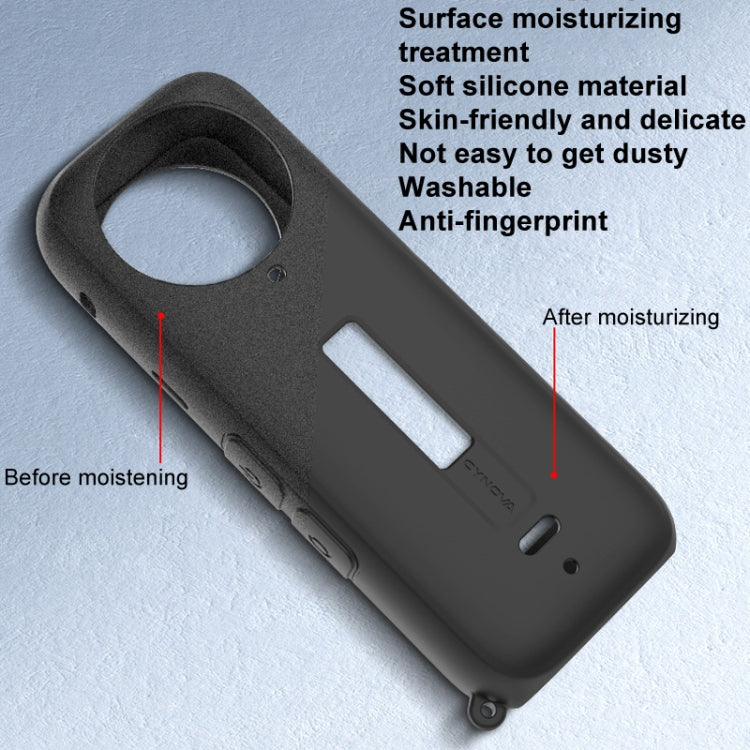 For Insta360 X4 CYNOVA OX4-JST-CY Body Silicone Case