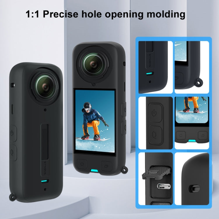 For Insta360 X4 CYNOVA OX4-JST-CY Body Silicone Case