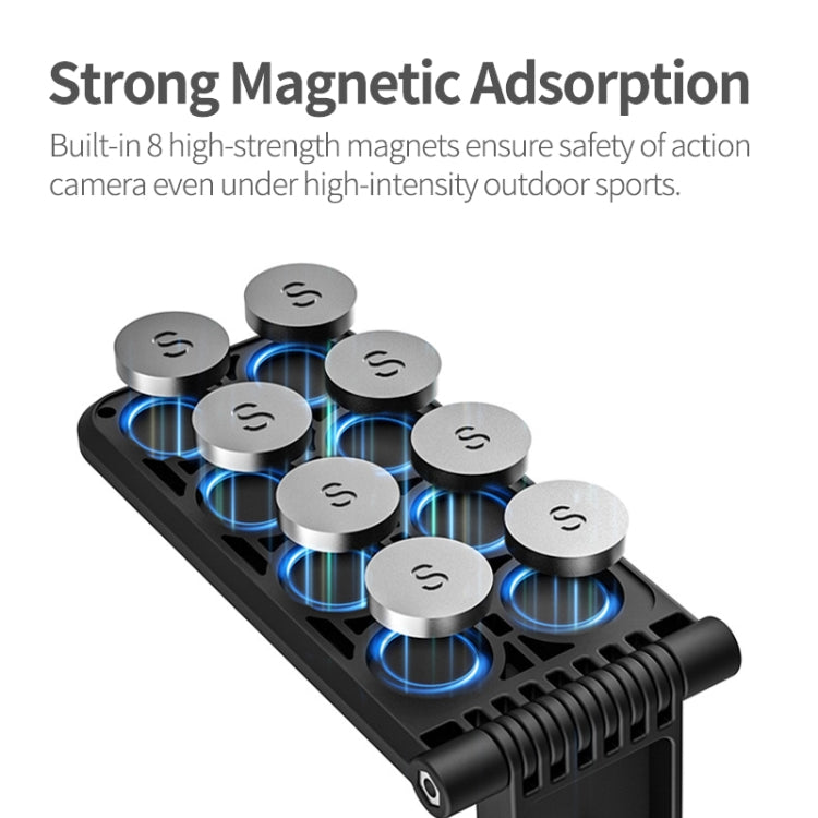 For Insta360 X5 / X4 / X3 Sunnylife X4-ZJ827 Magnetic Stand Base Handheld Handle Desktop Support Accessories, X4-ZJ827