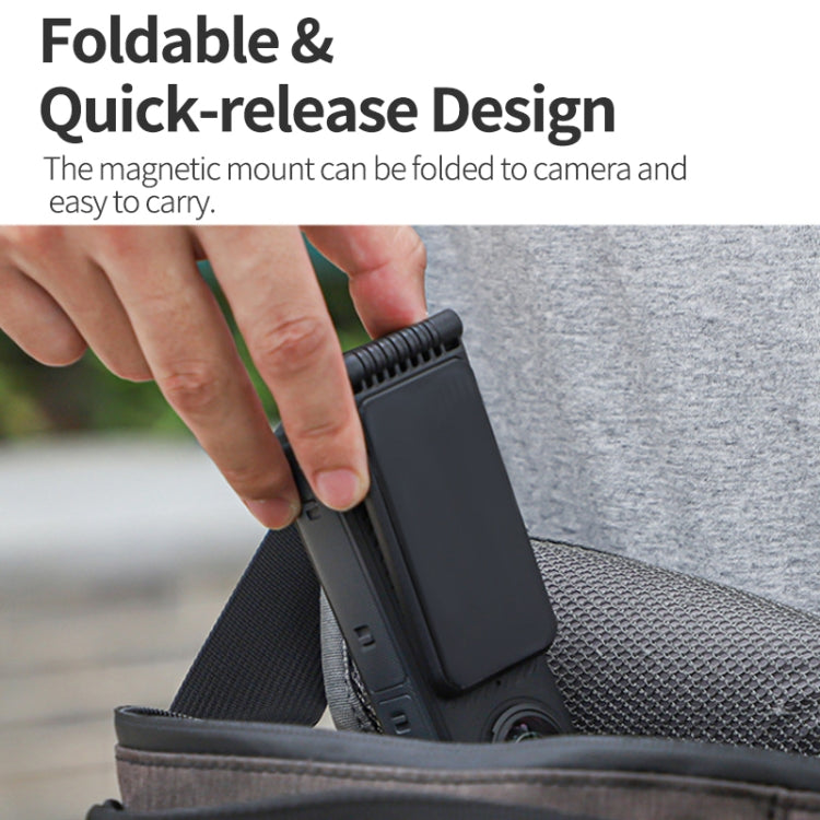 For Insta360 X5 / X4 / X3 Sunnylife X4-ZJ827 Magnetic Stand Base Handheld Handle Desktop Support Accessories, X4-ZJ827