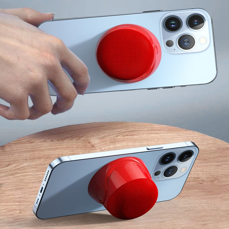 Magnetic Wireless Bluetooth Speaker Subwoofer Mini Portable TWS Mobile Phone Speaker, CQ01 White, CQ01 Black