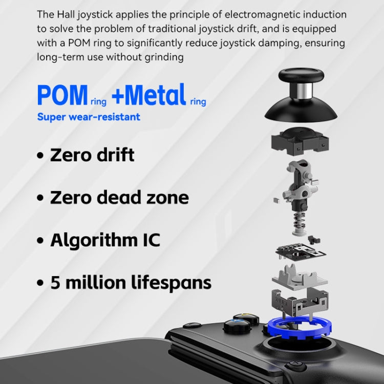 BSP-D10 Wireless Stretch Game Controller for Switch / Android / IOS / PC / PS3 / PS4, D10 Black, D10 White, D10 Pink