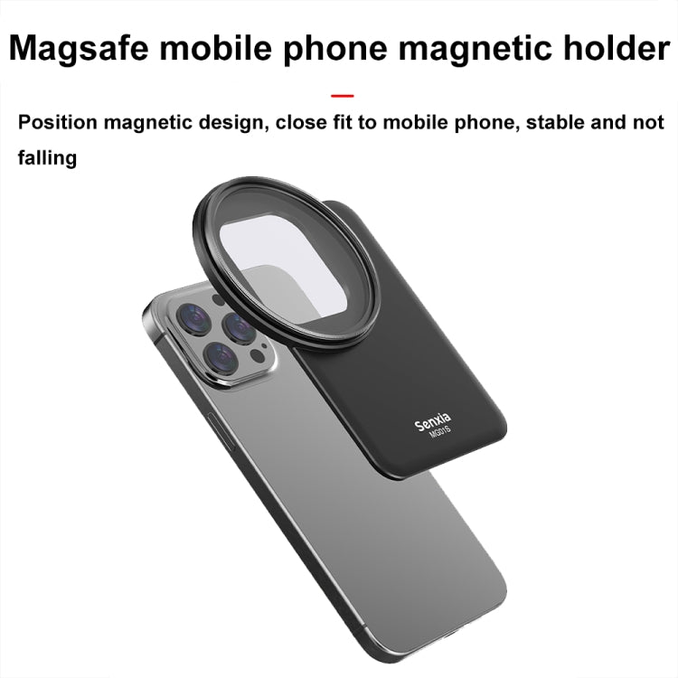 For iPhone Senxia Magsafe Magnetic Mobile Phone Filter Holder Phone Lens Adapter Base, For 6.7-inch, For 6.1-inch