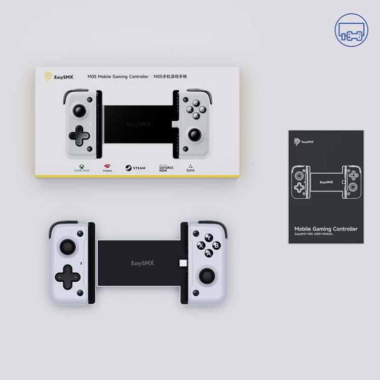 EasySMX M05 Mobile Gaming Controller For Type-C Mobile Phones And IPhone 15 Series With Hall Trigger, M05 Type-C