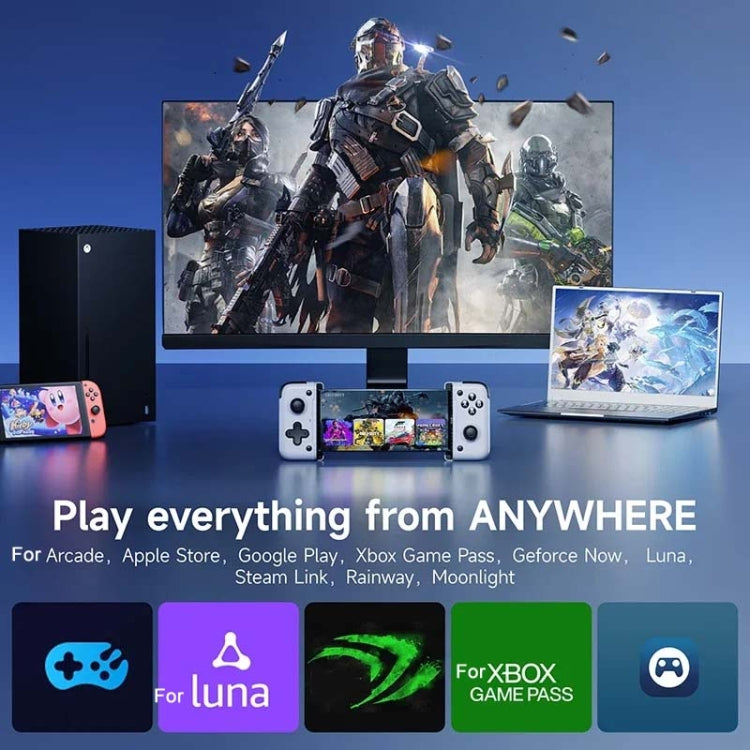 EasySMX M05 Mobile Gaming Controller For Type-C Mobile Phones And IPhone 15 Series With Hall Trigger, M05 Type-C