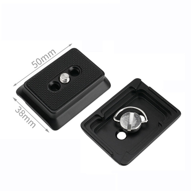 For DJI RSC 2 / RS 2 / RS 3 Stabilizer Upper Quick Release Plate 50x38mm, 50x38mm