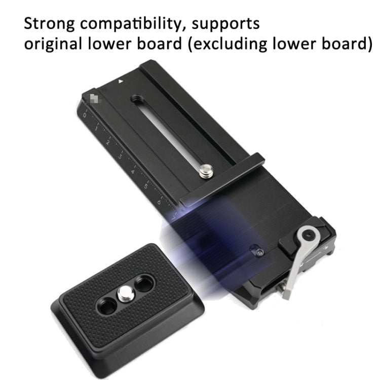 For DJI RSC 2 / RS 2 / RS 3 Stabilizer Upper Quick Release Plate 50x38mm, 50x38mm