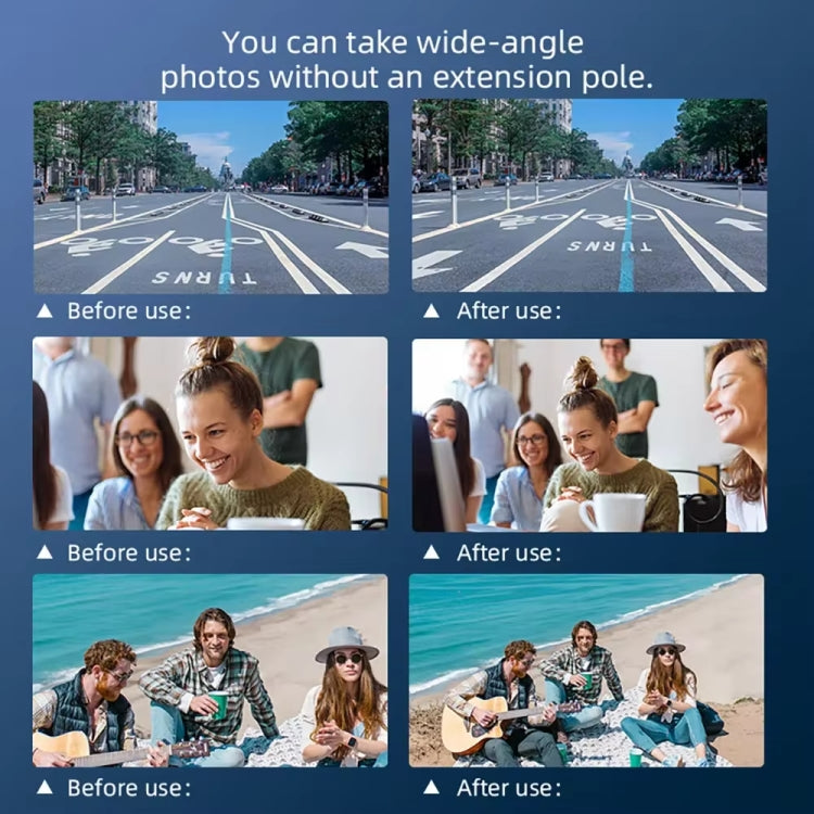 For DJI Osmo Pocket 3  Magnetic Wide-Angle Lens Extend FOV To 112 Degree