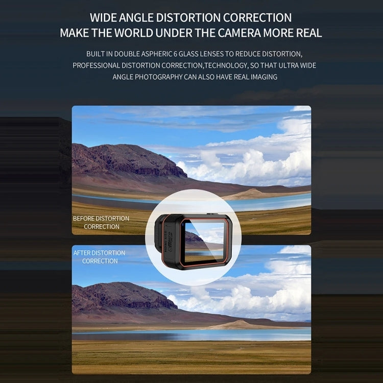 SC002 4K/60FPS IP68 Waterproof WiFi HD Mini Outdoor Sports Diving Camera, Black+32G, Black+64G, Black+128G