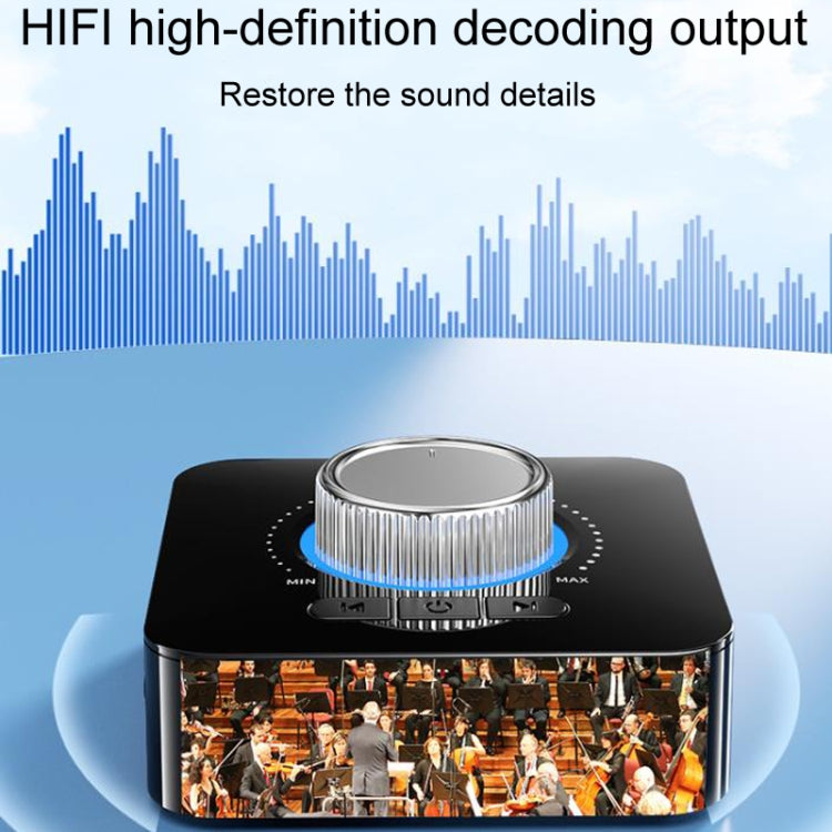 OMS-M5 Digital Bluetooth 5.0 Audio Receiver And Transmitter 2-In-1 AUX Adapter Converter, OMS-M5