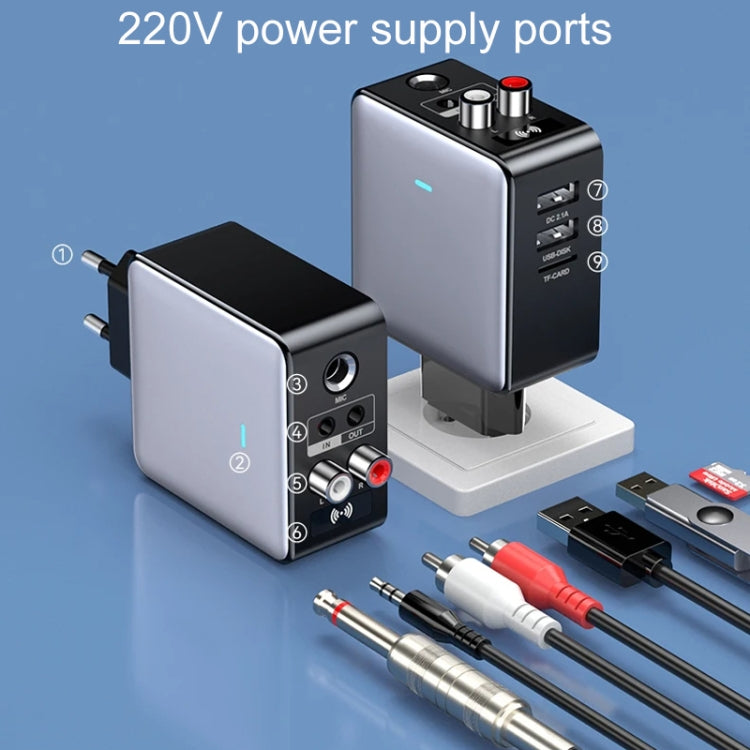 OMS-H6 Bluetooth 5.3 Adapter Wireless Audio Receiver And Transmitter EU Plug, OMS-H6