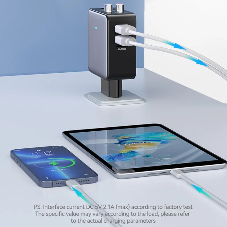 OMS-H6 Bluetooth 5.3 Adapter Wireless Audio Receiver And Transmitter EU Plug, OMS-H6