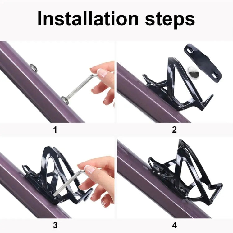 For AirTag 2nd Gen / AirTag 1st GenLocator Bike Kettle Stand Water Bottle Cage Anti-Lost GPS Location Case, Front Cover, Rear Cover