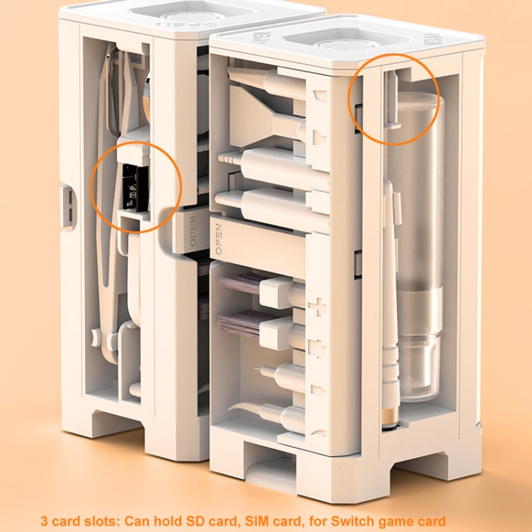 32-in-1 Digital Product Universal Cleaning Kit Can Store SD Card / SIM Card / Game Card, Q32