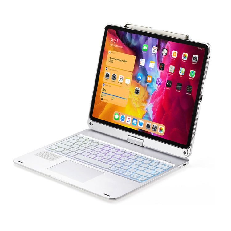 For iPad Pro 12.9 Inch 2022/2021/2020/2018 Tablet Bluetooth Touch Keyboard With Backlight 360 Degree Rotation
