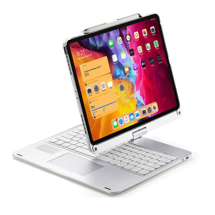 For iPad Pro 12.9 Inch 2022/2021/2020/2018 Tablet Bluetooth Touch Keyboard With Backlight 360 Degree Rotation, For iPad Pro 12.9 Inch