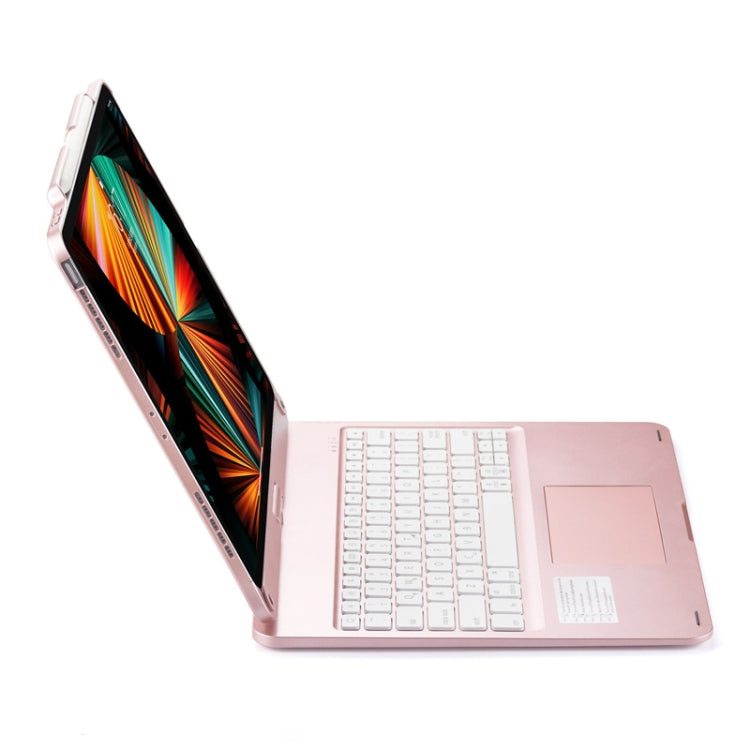 For iPad Pro 12.9 Inch 2022/2021/2020/2018 Tablet Bluetooth Touch Keyboard With Backlight 360 Degree Rotation, For iPad Pro 12.9 Inch