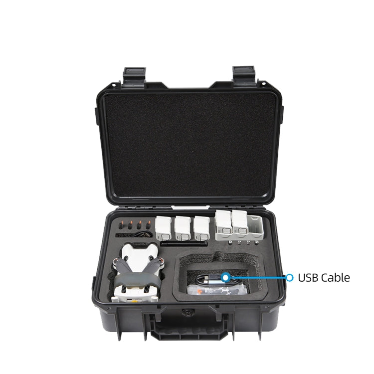 For DJI Mini 4 Pro Drone Suitcase Explosion-proof Box Compatible with RC 2 & RC-N2, Style 1