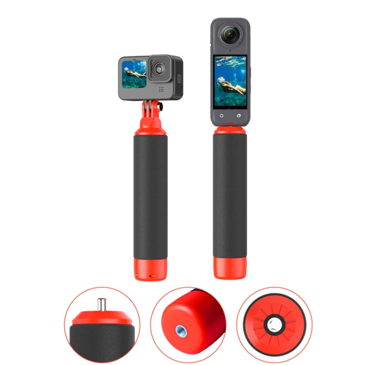 Water Floating Grip with 1/4 Inch Screw and Thread For Action Camera Accessories, Water Floating Grip