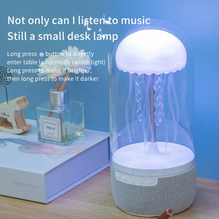 Portable Colorful Atmosphere Light Jellyfish Rhythmic Bluetooth Speaker, K19