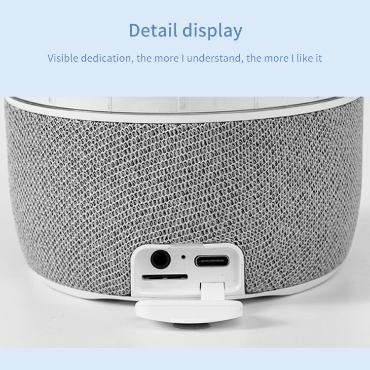 Portable Colorful Atmosphere Light Jellyfish Rhythmic Bluetooth Speaker, K19