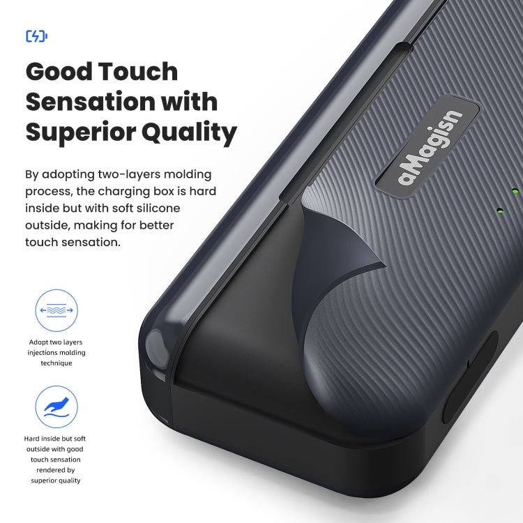 For GoPro HERO13 Black aMagisn Battery Charging Box Triple Slot Charging Case, For GoPro HERO13