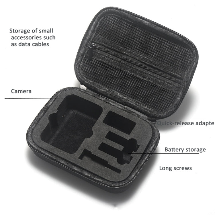 For DJI OSMO Action 5 Pro / Action 4 / Action 3 Camera Storage Bag Hard Shell Protective Case, For DJI Action 5 Pro / 4 /  3