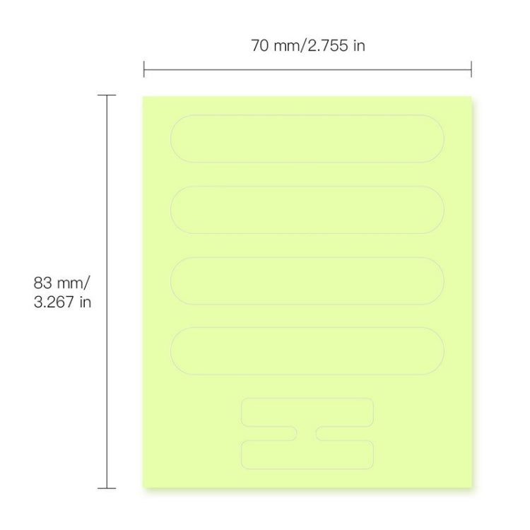RCSTQ Drone Universal Luminous Stickers, Universal
