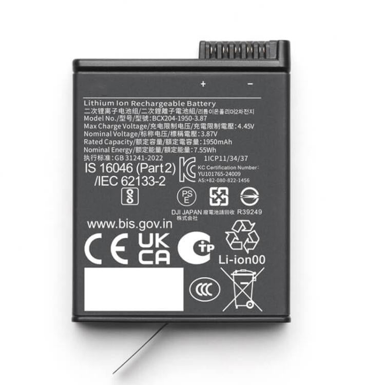 Original DJI Osmo Action Extreme Battery Plus (1950 mAh), Extreme Battery Plus