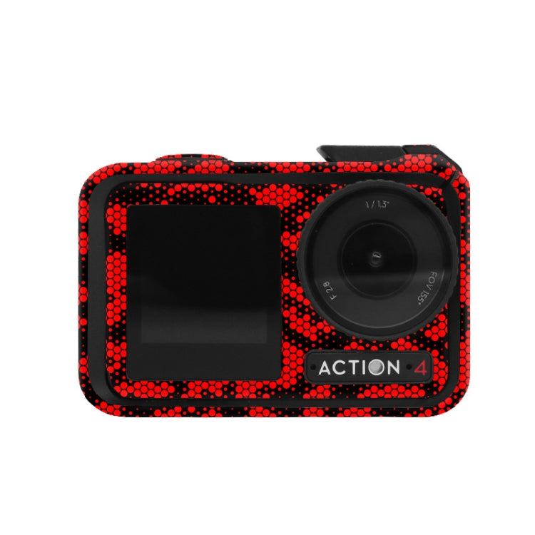 For DJI Action 4 Motion Camera Stickers All Inclusive Photo Frame Color Changing Stickers Accessories, AC4-01, AC4-08 Circuit White, AC4-09 Circuit Black, AC4-10 Circuit Dark Gold, AC4-11 Circuit Red, AC4-12 Circuit Blue, AC4-13 Snake Scale Black      ...