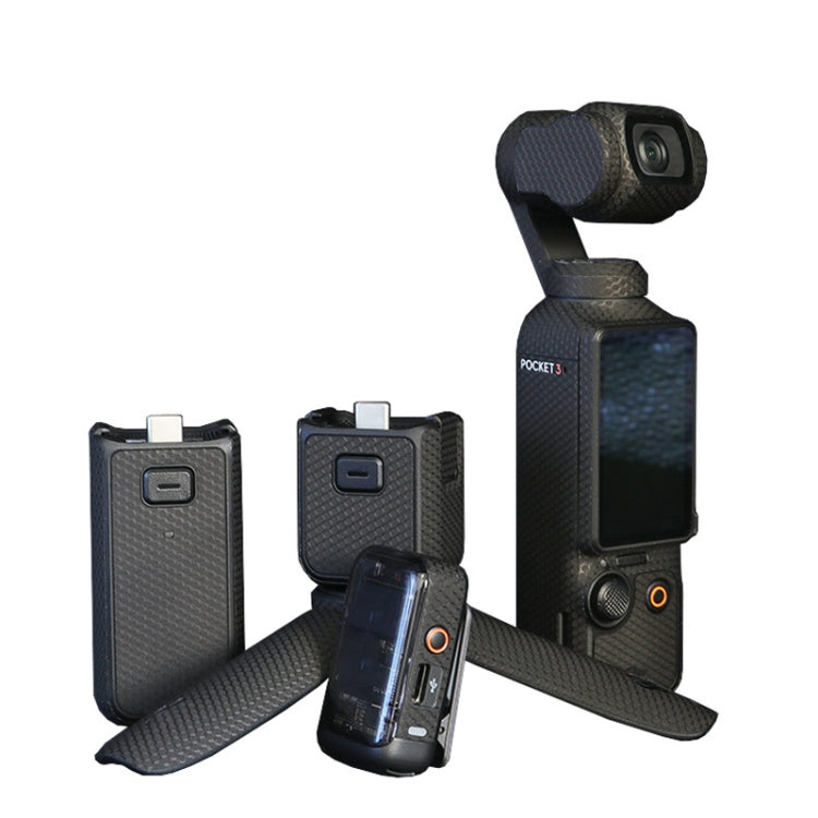 For DJI Pocket 3 Camera Stickers Anti-scratch Non-adhesive Protective Film