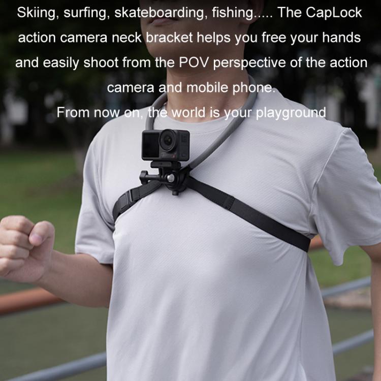 PGYTECH Sports Camera Neck Mount For Angled Shooting, P-GM-153, P-GM-153 Set