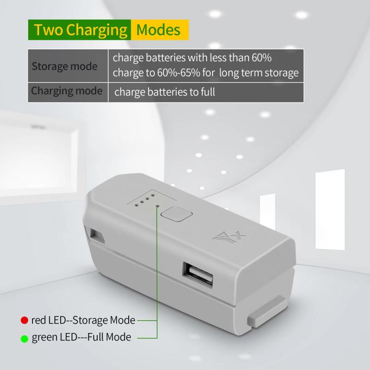 For DJI Neo Drone YX Battery Charger USB-C/Type-C Port Battery Manager, 1-Channel