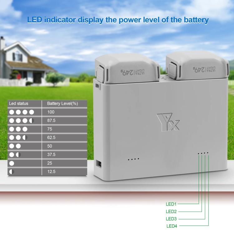 For DJI Mini 4 Pro / Mini 3 Pro / Mini 3 YX  Two-Way Charger Battery Manager