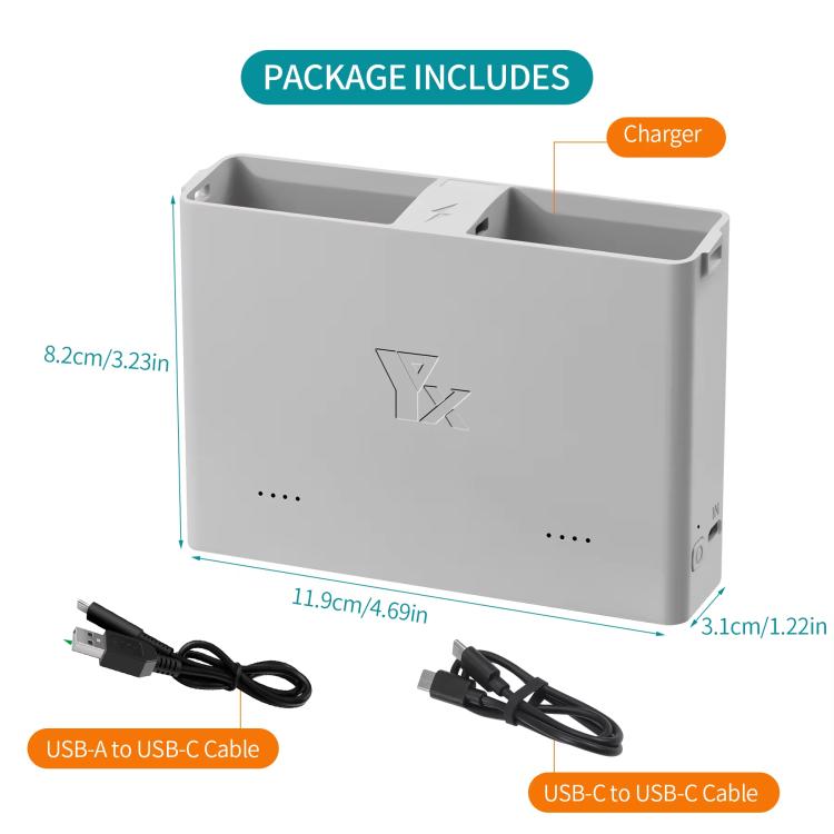 For DJI Mini 4 Pro / Mini 3 Pro / Mini 3 YX  Two-Way Charger Battery Manager