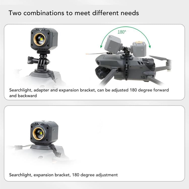 YX Drone Night Flight Searchlight  for DJI Air 3S / Air 3 / Air 2 / Air 2S / Mavic 2 / Mavic 3 / Mavic Pro