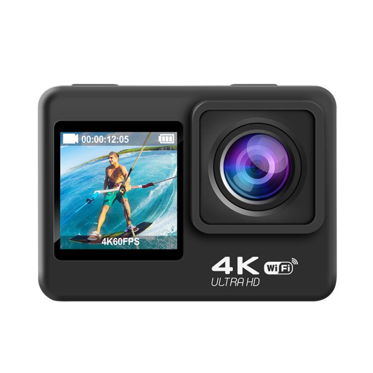 WIFI Wide-angle EIS Anti-shake Touch Color Dual-screen Remote Control Video Sports Camera, Q60TR
