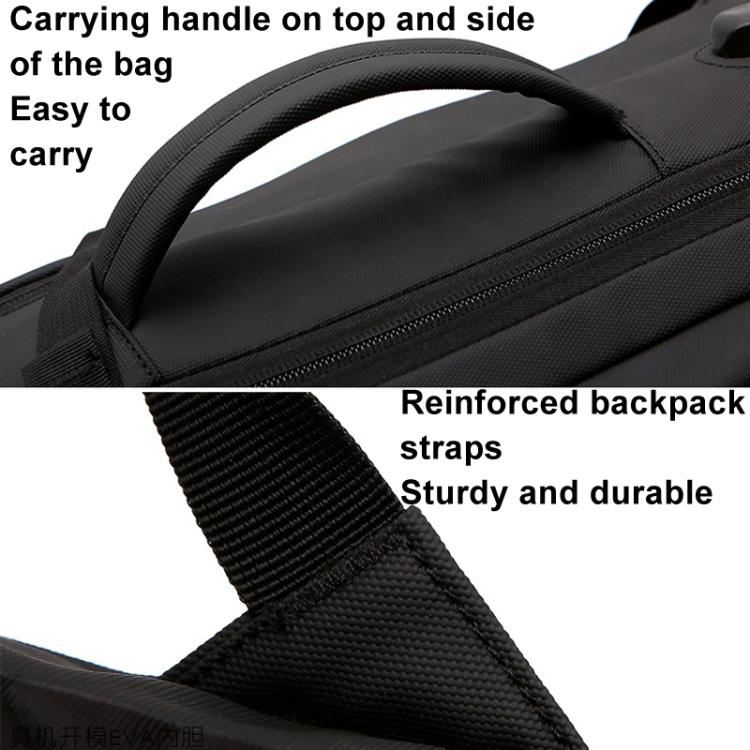 For DJI Air 3  BKANO A3-005 Large Capacity Shoulder Bag Organizer Backpack, A3-005