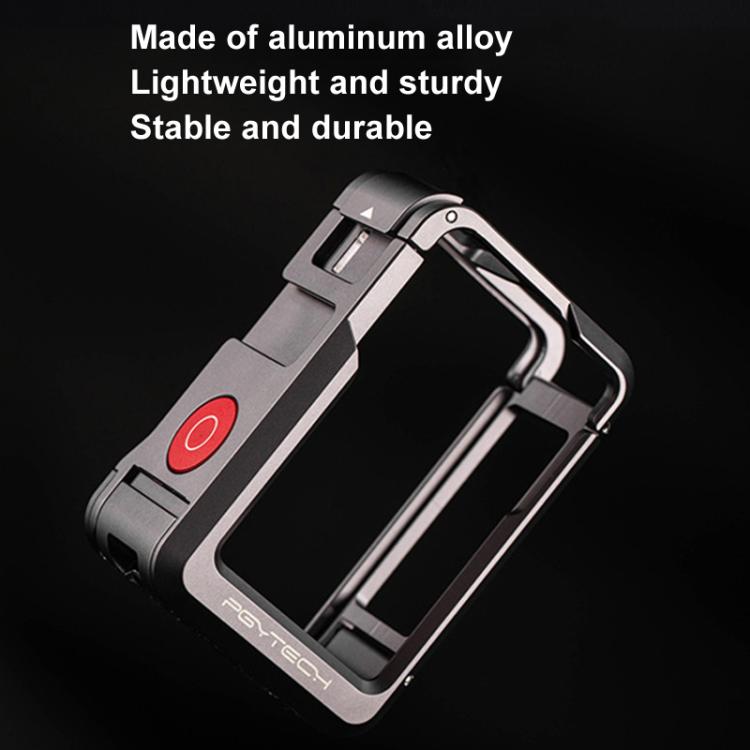 PGYTECH P-42C-010 Metal Rabbit Cage Aluminum Alloy Expanded Protective Border, Action 5 Pro Metal