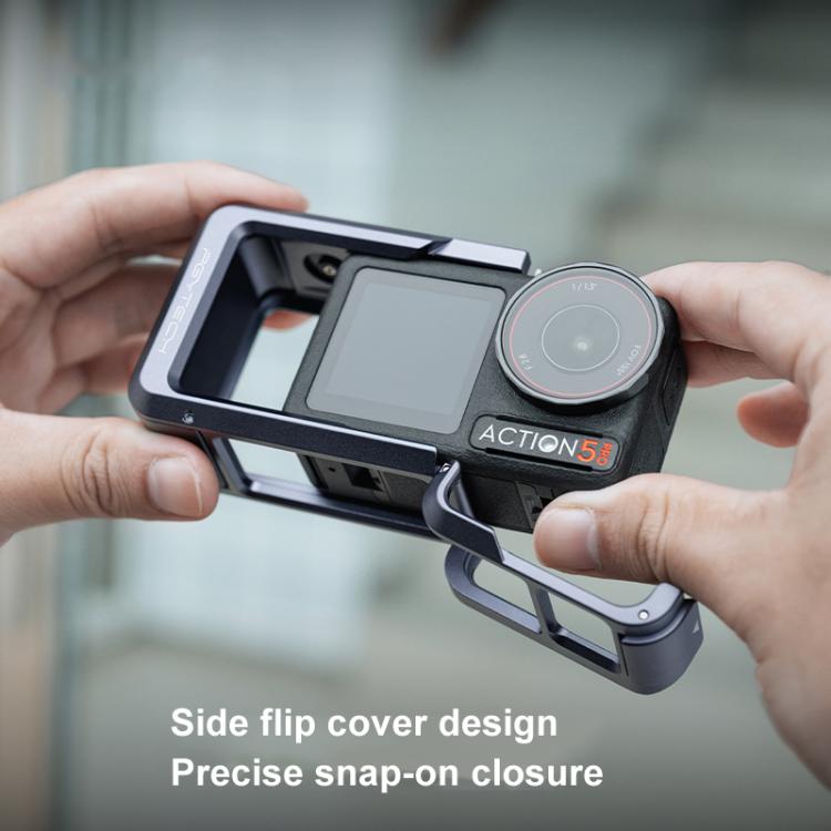 PGYTECH P-42C-010 Metal Rabbit Cage Aluminum Alloy Expanded Protective Border, Action 5 Pro Metal